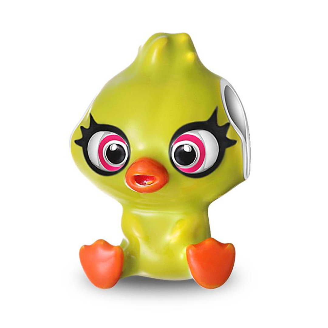 Berloque Ducky Toy Story - Prata 925