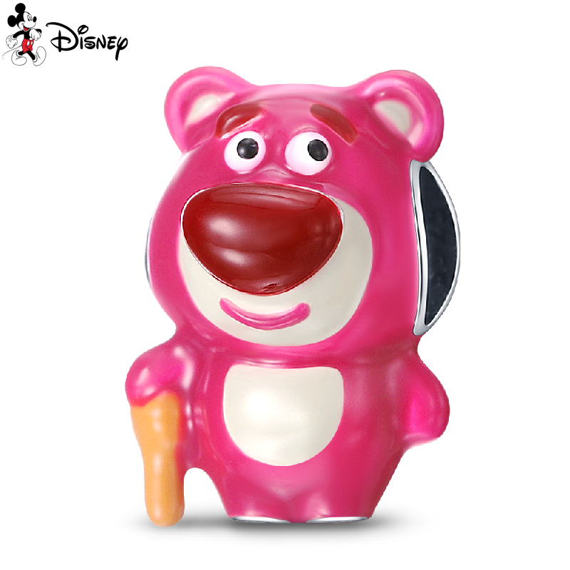 Berloque Urso Lotso - Prata 925