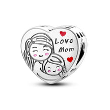 Berloque Love Mom 2 - Prata 925